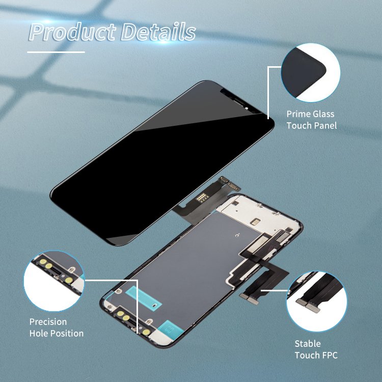 Mobile phone Lcds for iphone XR screen replacements wholesale lcd display phone screen for iphone XR lcd
