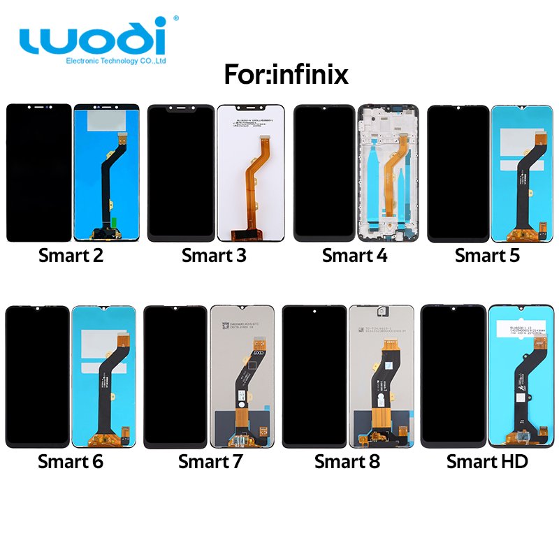 LCD Display Touch Screen Digitizer Assembly fit for infinix smart 8