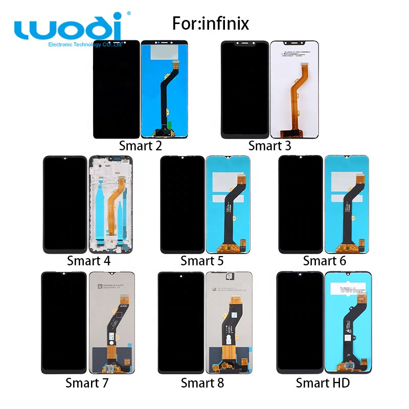 LCD Display Touch Screen Digitizer Assembly fit for infinix smart 8