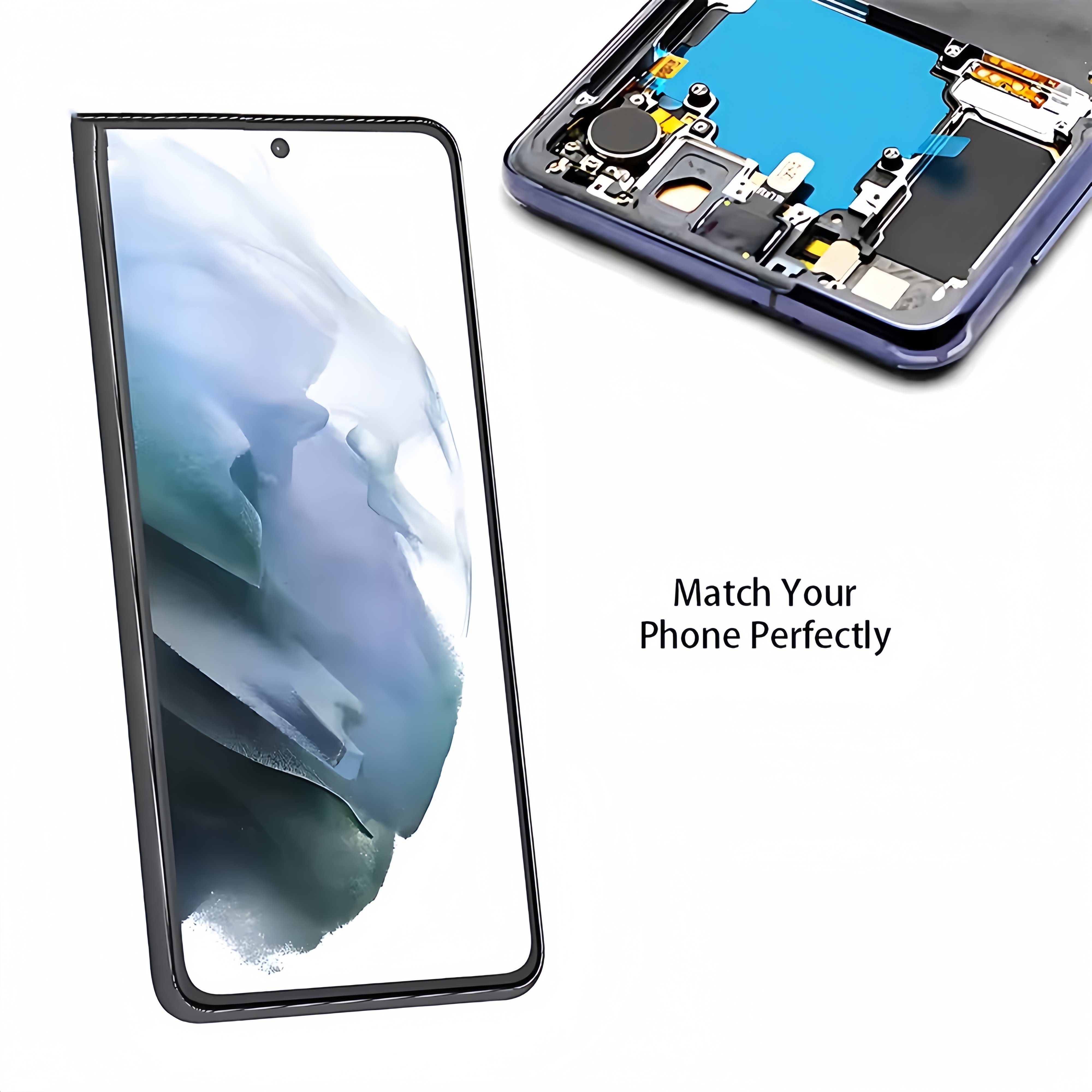 S21 ultra mobile phone lcd,for Samsung S21 ultra 2d flat screen,For samsung galaxy s21 s22 s23 s24 ultra lcd display digitizer