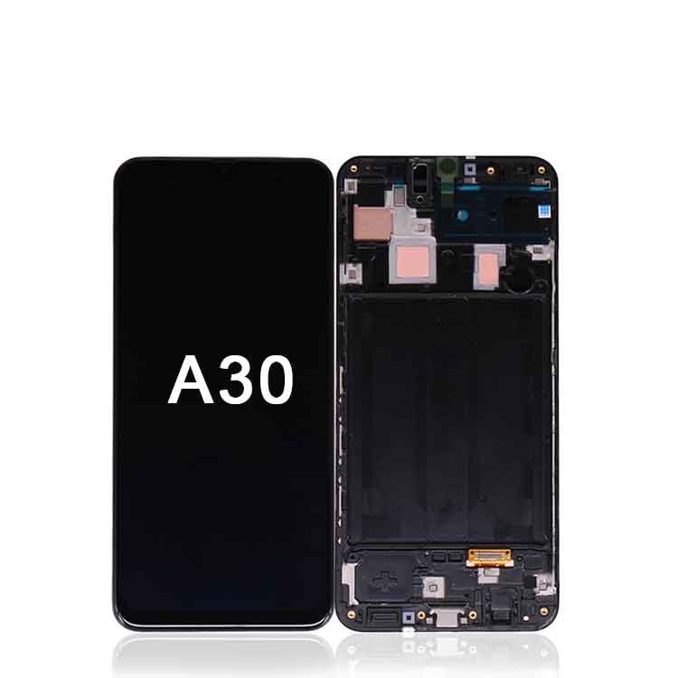 Original Mobile Phone Lcds For Samsung A30 LCD Screen Used Display Touch Screen Replacement For Samsung Galaxy A30 LCD