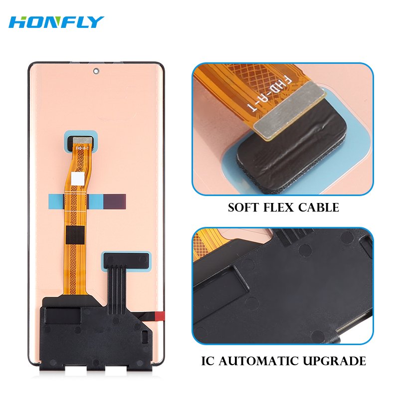 Honfly Good quality mobile phone lcd For Huawei X6 X7 X8 X9 X9A lcd touch screen display For honor x9a screen Replacement