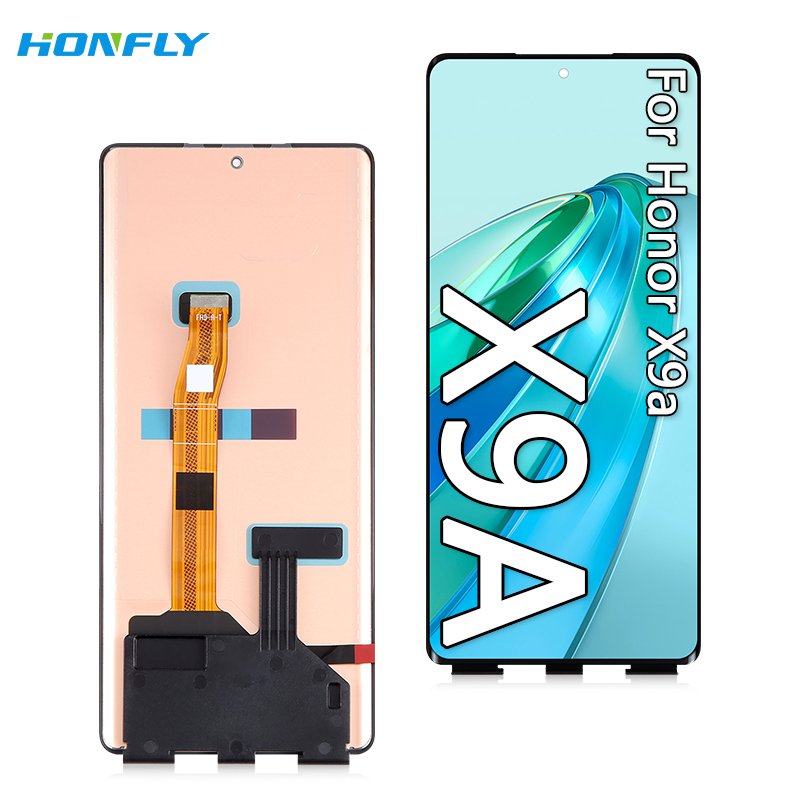 Honfly Good quality mobile phone lcd For Huawei X6 X7 X8 X9 X9A lcd touch screen display For honor x9a screen Replacement