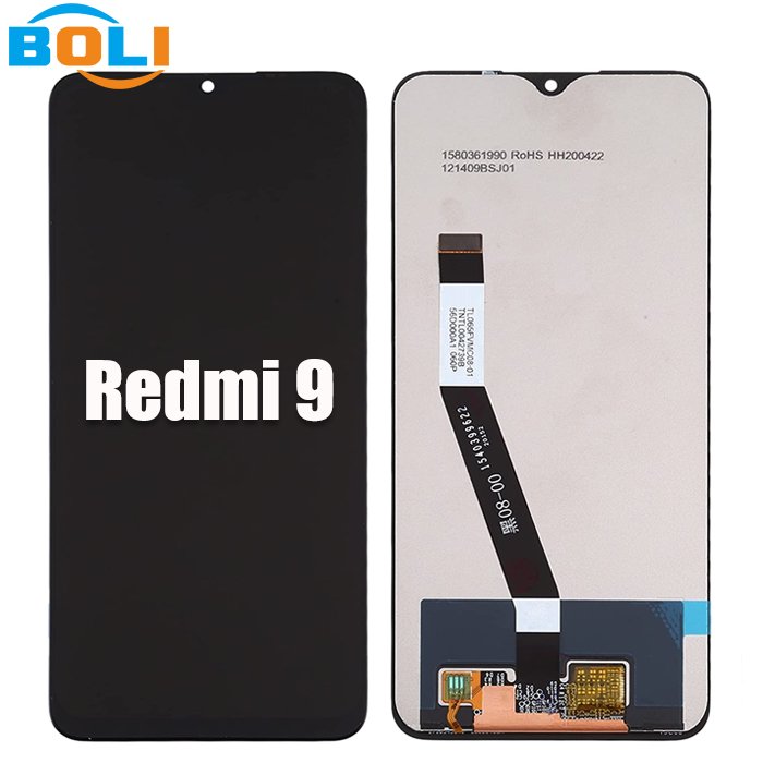 Wholesale LCD display for Xiaomi Redmi 9A screen for redmi 9C 9i 10A C3 with frame mobile phone LCD screen assembly