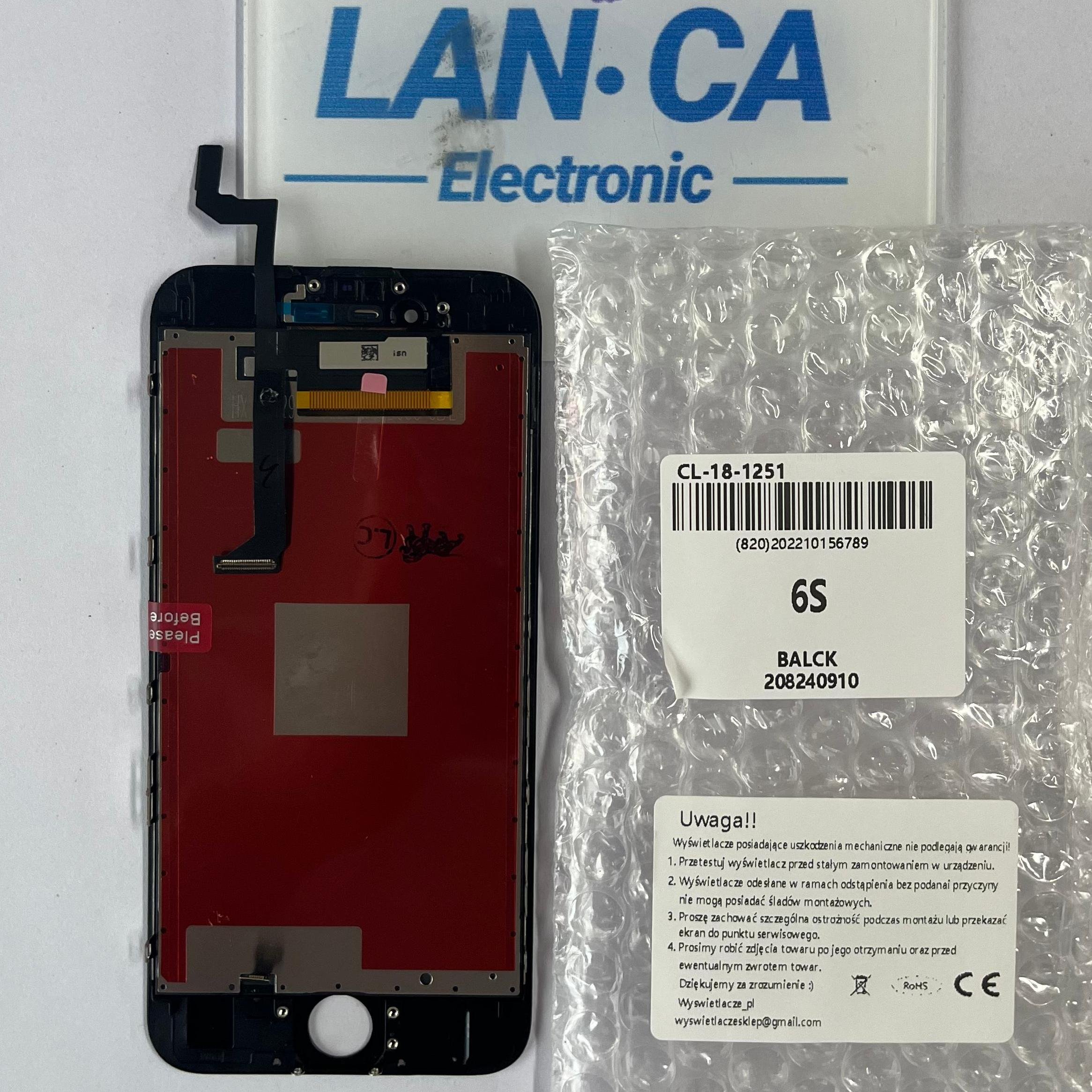 Mobile Phone LCD Accessories For iPhone 6S premium LCD Display Touch Screen Incell Mobile Phone LCD Accessories 6s