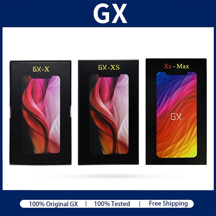 OLED GX Phone touch screen replacement LCD Display for iPhone X XS XR Max 11 11pro Max 12 Pro Max Mini 13