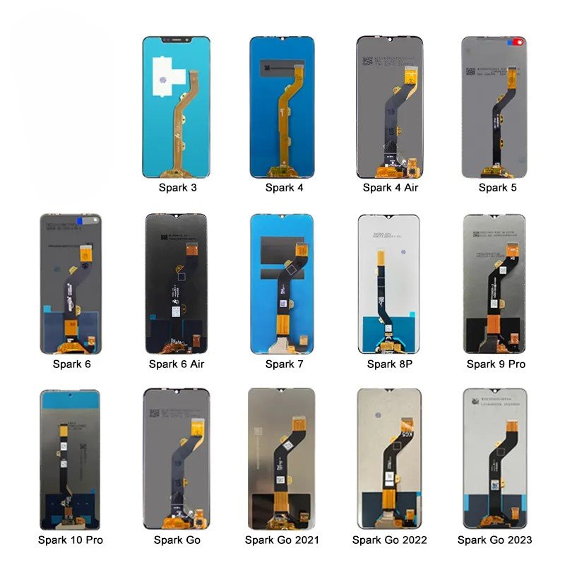 Wholesale Mobile Phone LCD for Tecno and Infinix Pantalla LCD para telefonos movile Tecno e Infinix al por mayor