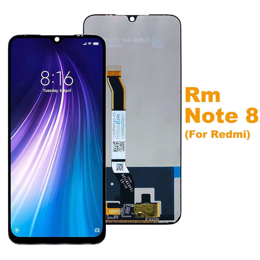 Mobile Phone LCD for Redmi Note 8 Pro Display with Touch Screen Digitizere for Redmi Note8 Display