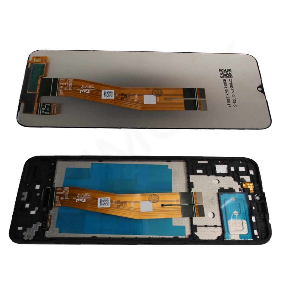 for Samsung Galaxy A04E A042 6.5" Tested with Frame Mobile Phone Lcds Display Touch Screen Replacement Factory Wholesale