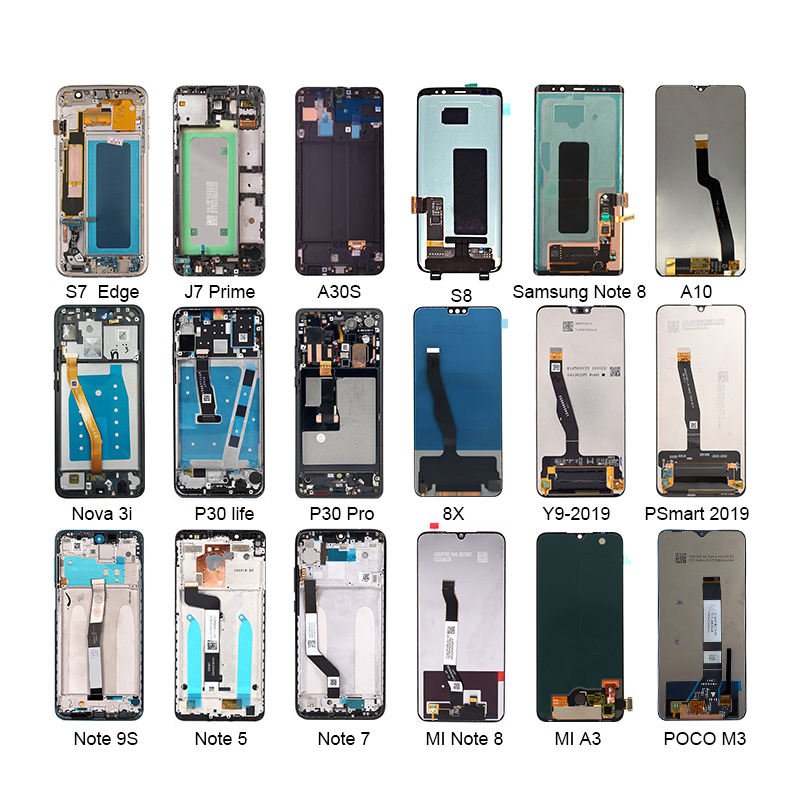 Mobile Phone Lcds Screen For Xiaomi 4 4S 4i 5 5Plus 6 6x Mix2 Mix2S Max3 Note3 Note4 Note5 Note6 Note7 Note8 Note 9 Note 10 LCD