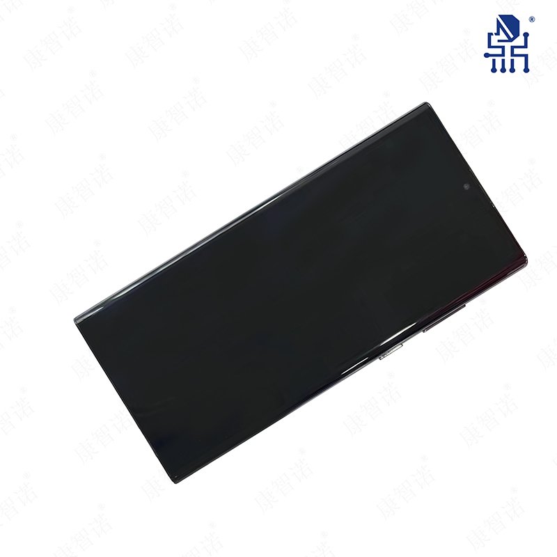Smartphone Screen for Samsung Galaxy S22 Ulltra LCD Display Digitizer Complete Assembly Replacement with Frame