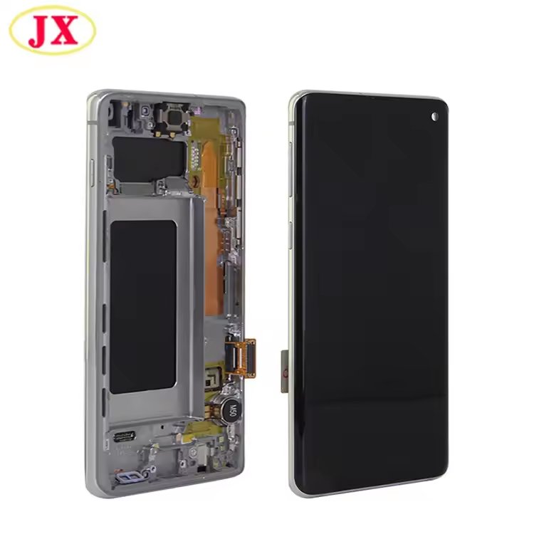 Pantalla Lcd OLED para SamsungS8 Plus, telefono movil Original, con marco