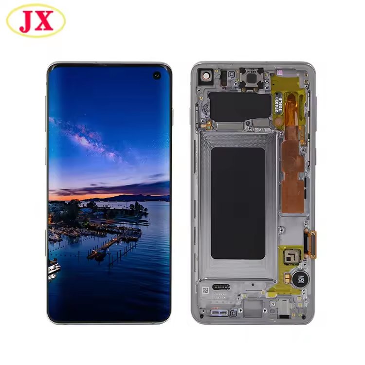 Pantalla Lcd OLED para SamsungS8 Plus, telefono movil Original, con marco