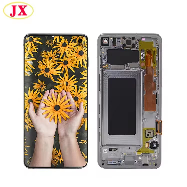 Pantalla Lcd OLED para SamsungS8 Plus, telefono movil Original, con marco