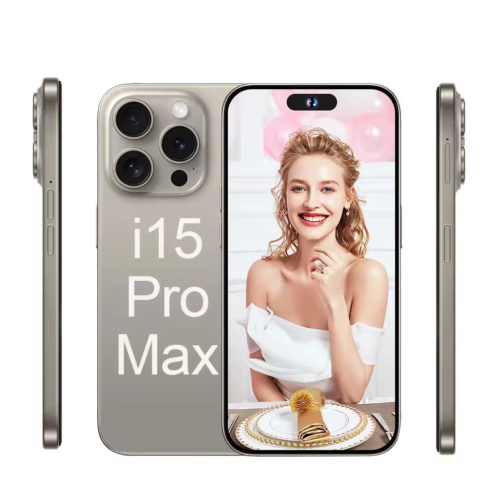 Neuf 6.7 Inch 12gb + 512gb Clone Smartphone 8-core Celulares 14 Pro Max Unlocked Original I15 Phone 14 Pro Max Mobile Phone
