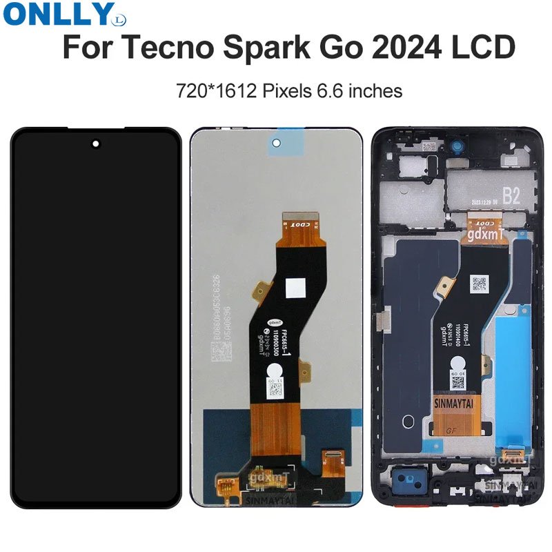 Mobile phone lcd for tecno display original oled tft incell spark go 2023 2020 2021 2022 2024 touch