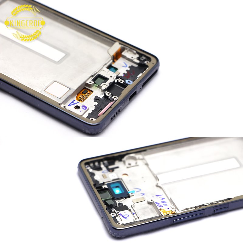 Super Amoled For Samsung Galaxy A53 5G Mobile Phone LCD,For Galaxy A53 A536 Touch Screen,For Samsung A53 Display With Frame Part