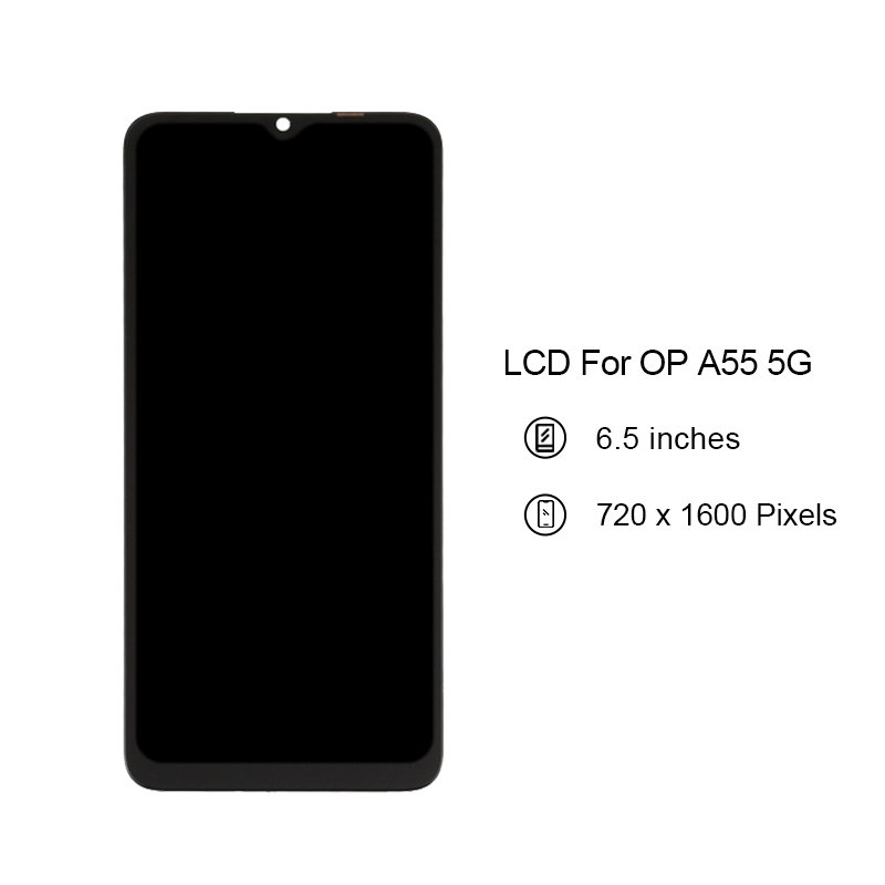 Strict Factory Control A55 5G Replacement Pantalla Display Touch Screen Mobile Phone Lcd For OPPO A55 5G