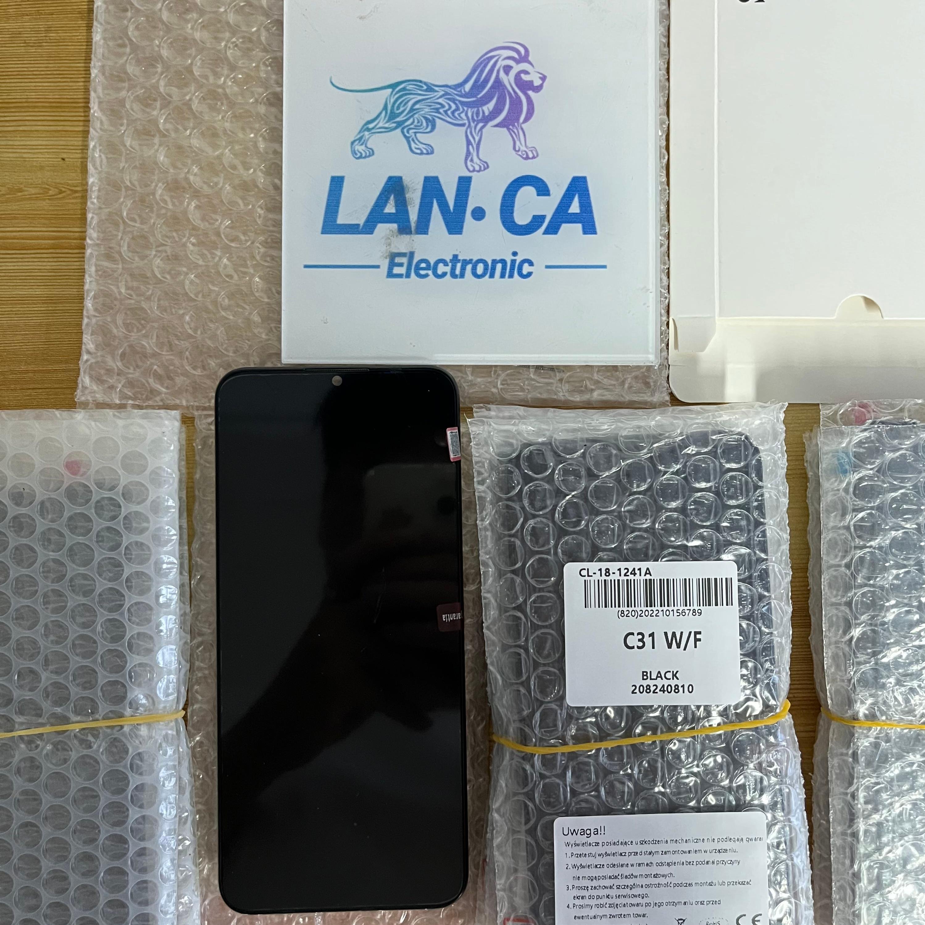 Incell C31 Wholesale Mobile Phone Lcd For Vivo Y91 Y91i Lcd Display Screen For Realme C31 With Frame