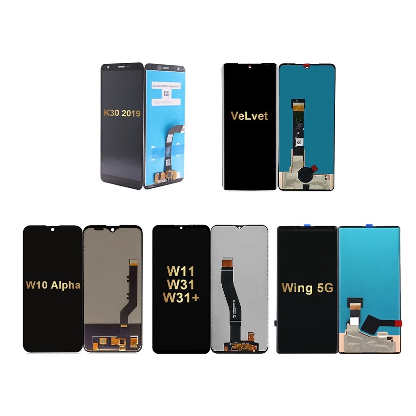 Hot Sell Cheap Original Mobile Phone LCD For LG K30 2019 VeLvet W10 Alpha W11 W31 W31+ Wing 5G Screen Replacement Display Touch
