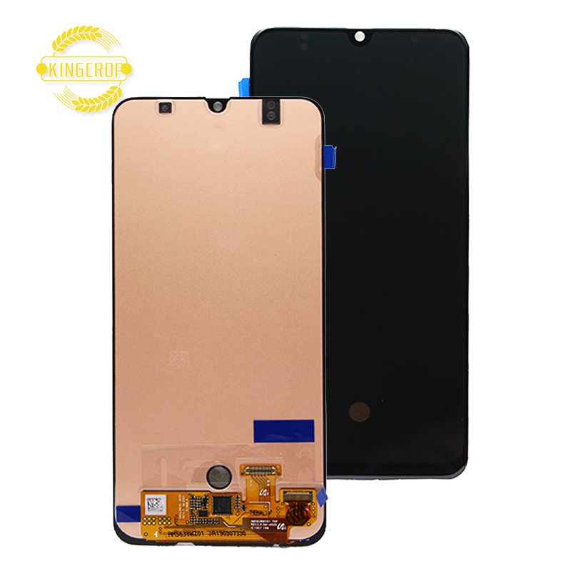 Super Amoled For Samsung Galaxy A50s A507 Mobile Phone LCD, For Galaxy A50s Touch Screen, For Samsung A50s A5070 Display Frame