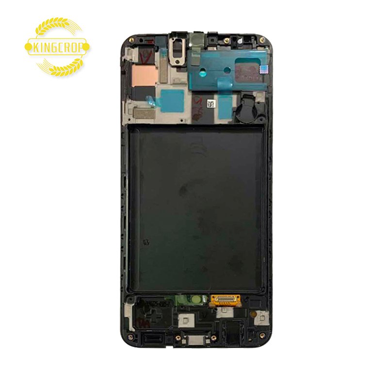 Super Amoled For Samsung Galaxy A50s A507 Mobile Phone LCD, For Galaxy A50s Touch Screen, For Samsung A50s A5070 Display Frame