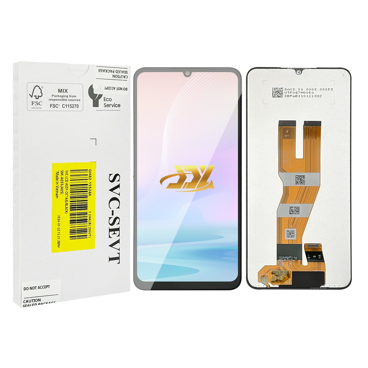 Wholesale 100% Original for Samsung for Galaxy A05 A055 Phone LCD Display Service Pack for Mobile Screens