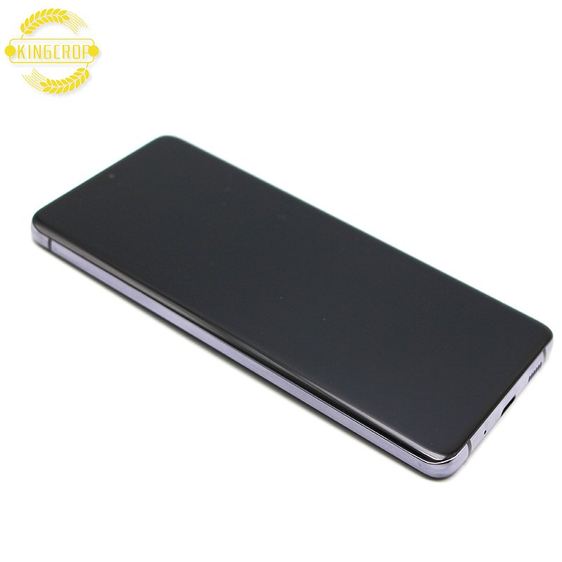 Super Amoled For Samsung Galaxy A82 Mobile Phone LCD, For Galaxy A826 Screen, For Samsung A82 Quantum2 Display With Frame Parts