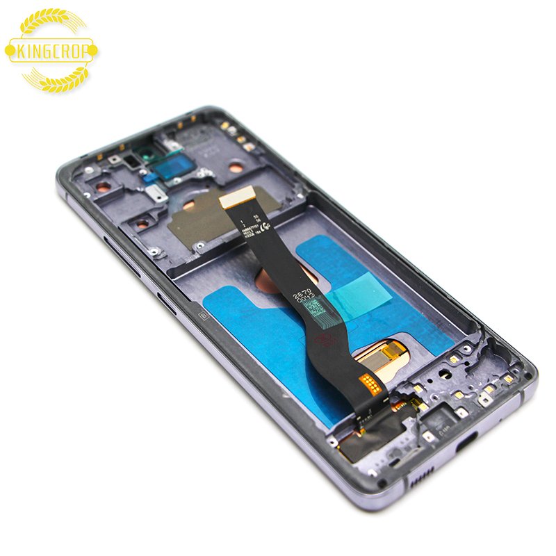 Super Amoled For Samsung Galaxy A82 Mobile Phone LCD, For Galaxy A826 Screen, For Samsung A82 Quantum2 Display With Frame Parts