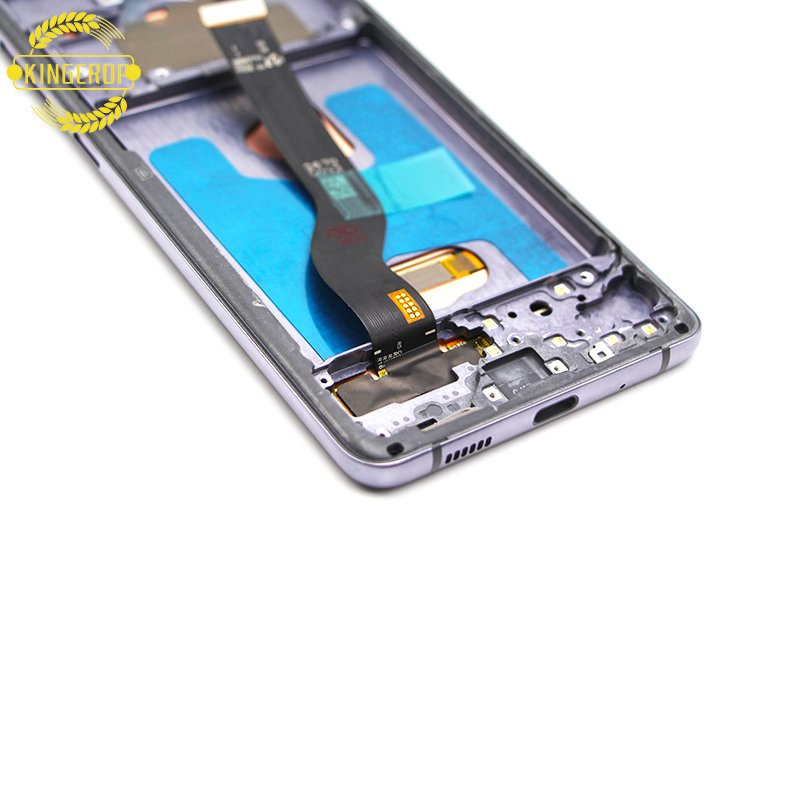 Super Amoled For Samsung Galaxy A82 Mobile Phone LCD, For Galaxy A826 Screen, For Samsung A82 Quantum2 Display With Frame Parts