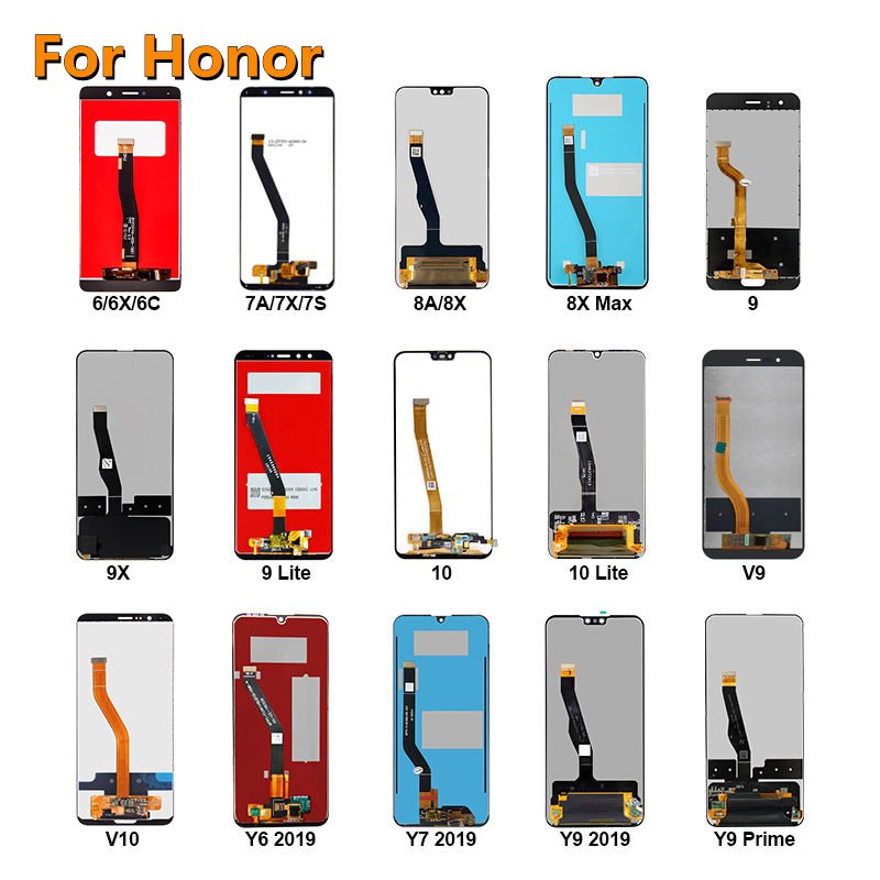 Mobile Phone Lcd Screen Display For Huawei P9 P10 Lite Lcd Pantalla Replacement For HUAWEI Mate 10 20 Pro P Smart 2019 2020 Lcds