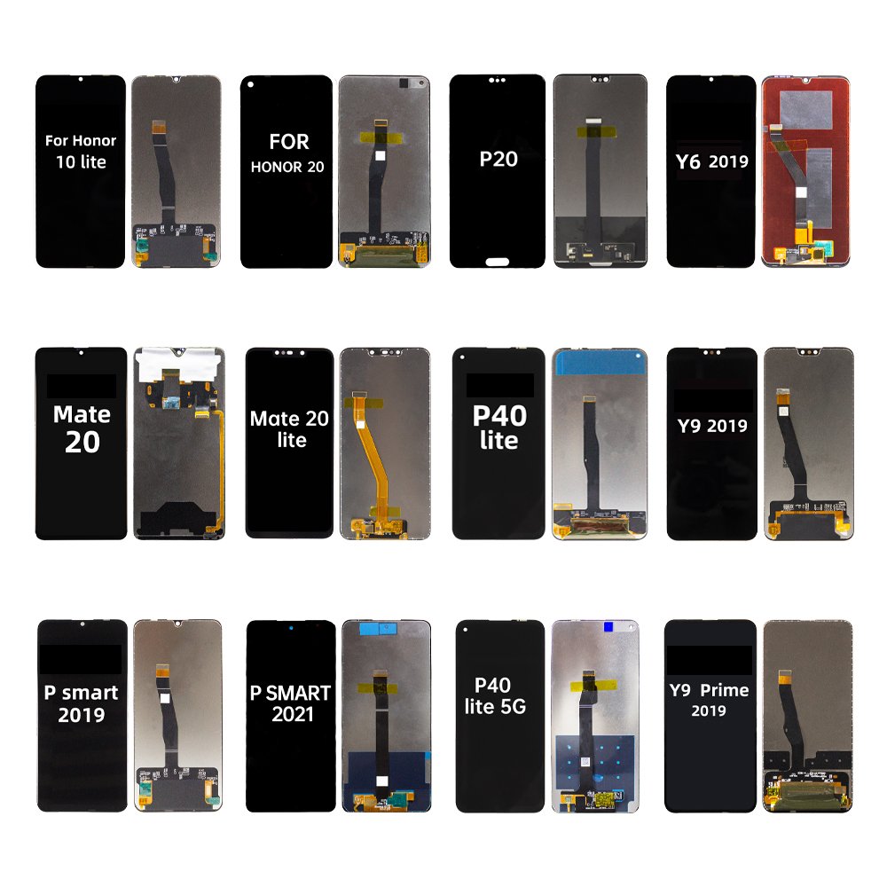 Mobile Phone Lcd Screen Display For Huawei P9 P10 Lite Lcd Pantalla Replacement For HUAWEI Mate 10 20 Pro P Smart 2019 2020 Lcds