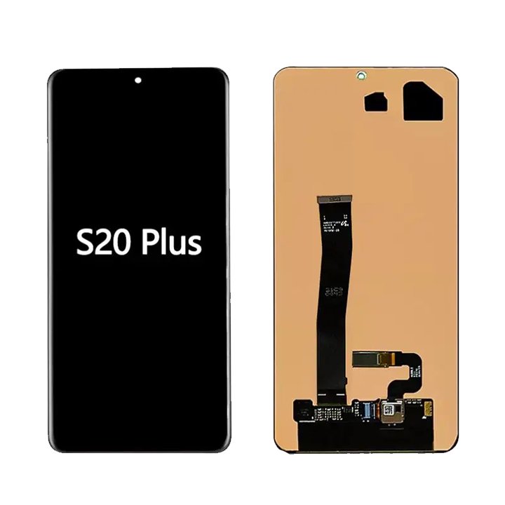 Oled lcd with frame for samsung s20 plus mobile phone lcd display