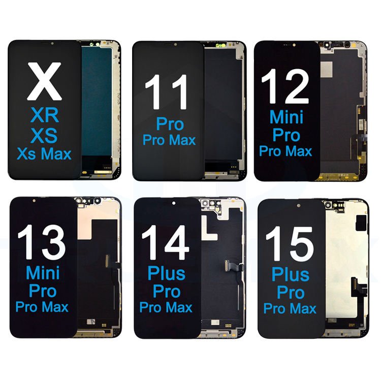 Pantalla Original Mobile Phone LCDs Oled GX LCD Display Screen For iPhone X XS Max XR 11 12 13 14 Pro Max