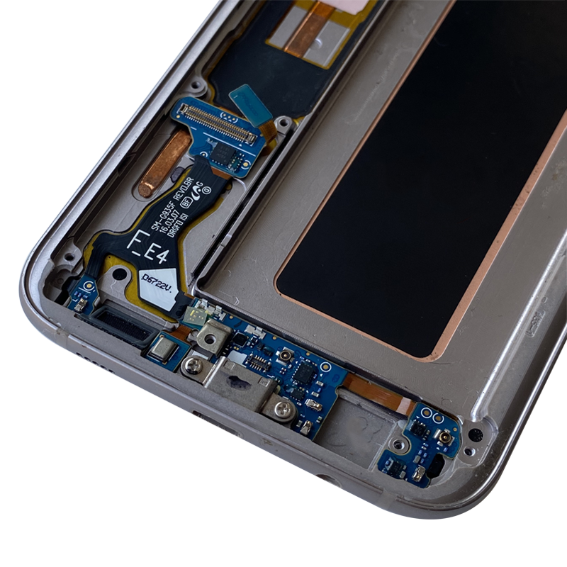 Wholesale Original Mobile Phone LCD With Touch Screen For Samsung G935 With Frame For Samsung S7 edge LCD Display