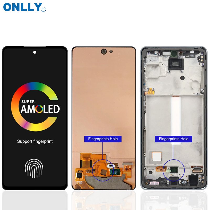 6.5'' AMOLED For Samsung Galaxy A52s 5G A528B, A528B/DS LCD Display Touch Panel Screen Digitizer For Samsung A528 LCD