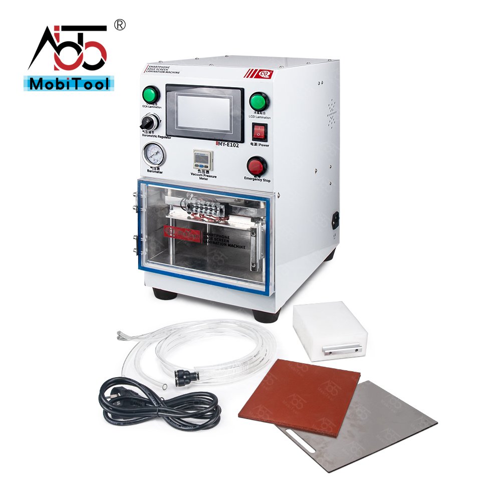 Full Set Smart Mobile Phone LCD Panel Repair Machine LCD OCA Glass Laminating and Bubble Remover Machine