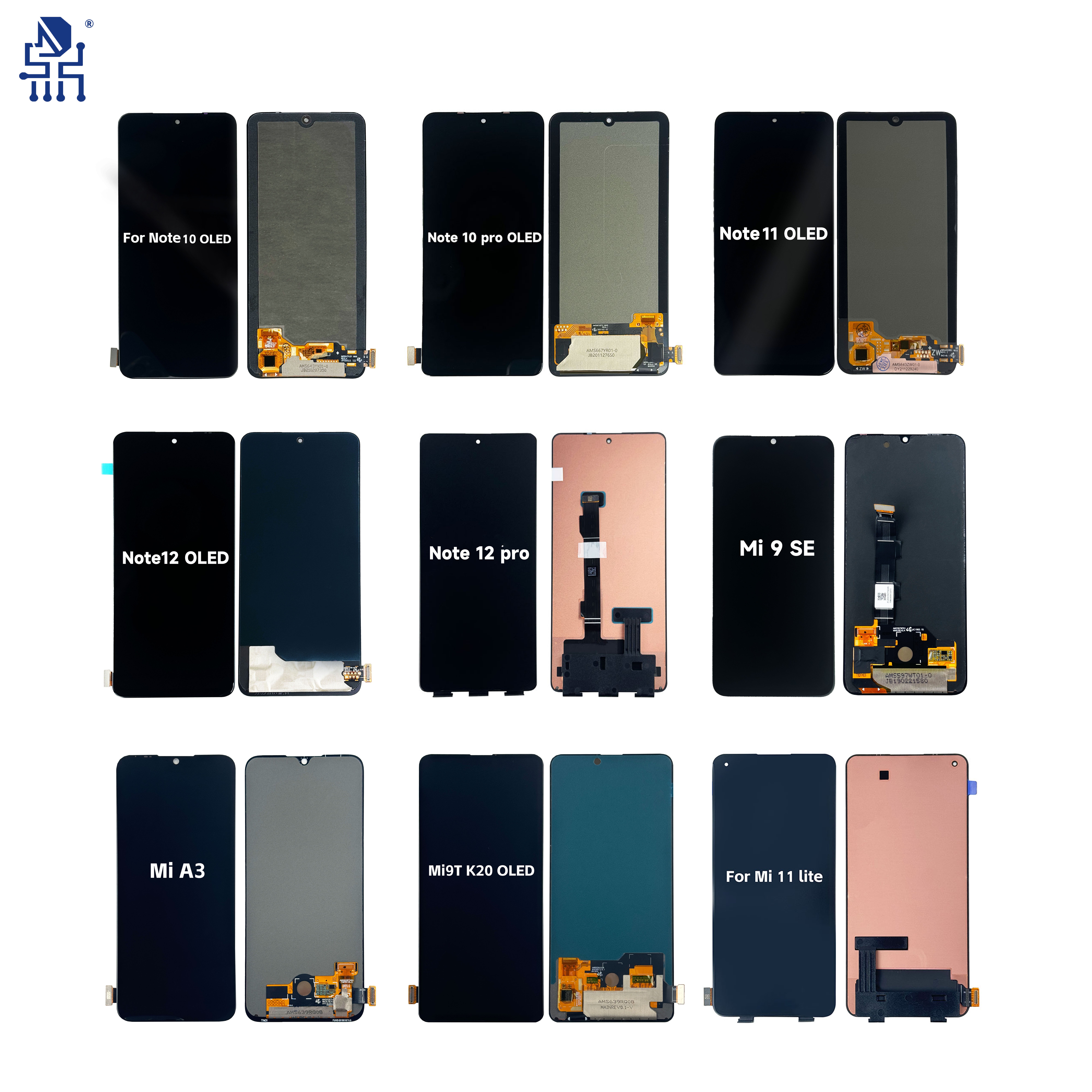 Mobile phone LCD screen is suitable for iPhone screen. It is suitable for all kinds of mobile phones to replace LCD screen.