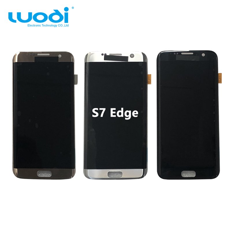 Luodi OEM OLED For Samsung Galaxy S7 LCD Edge With Frame Touch Screen Display Replacement