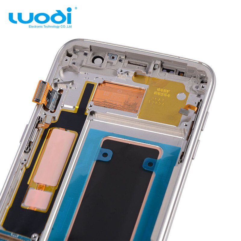 Luodi OEM OLED For Samsung Galaxy S7 LCD Edge With Frame Touch Screen Display Replacement