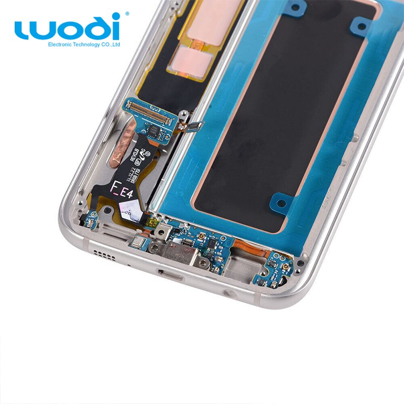 Luodi OEM OLED For Samsung Galaxy S7 LCD Edge With Frame Touch Screen Display Replacement