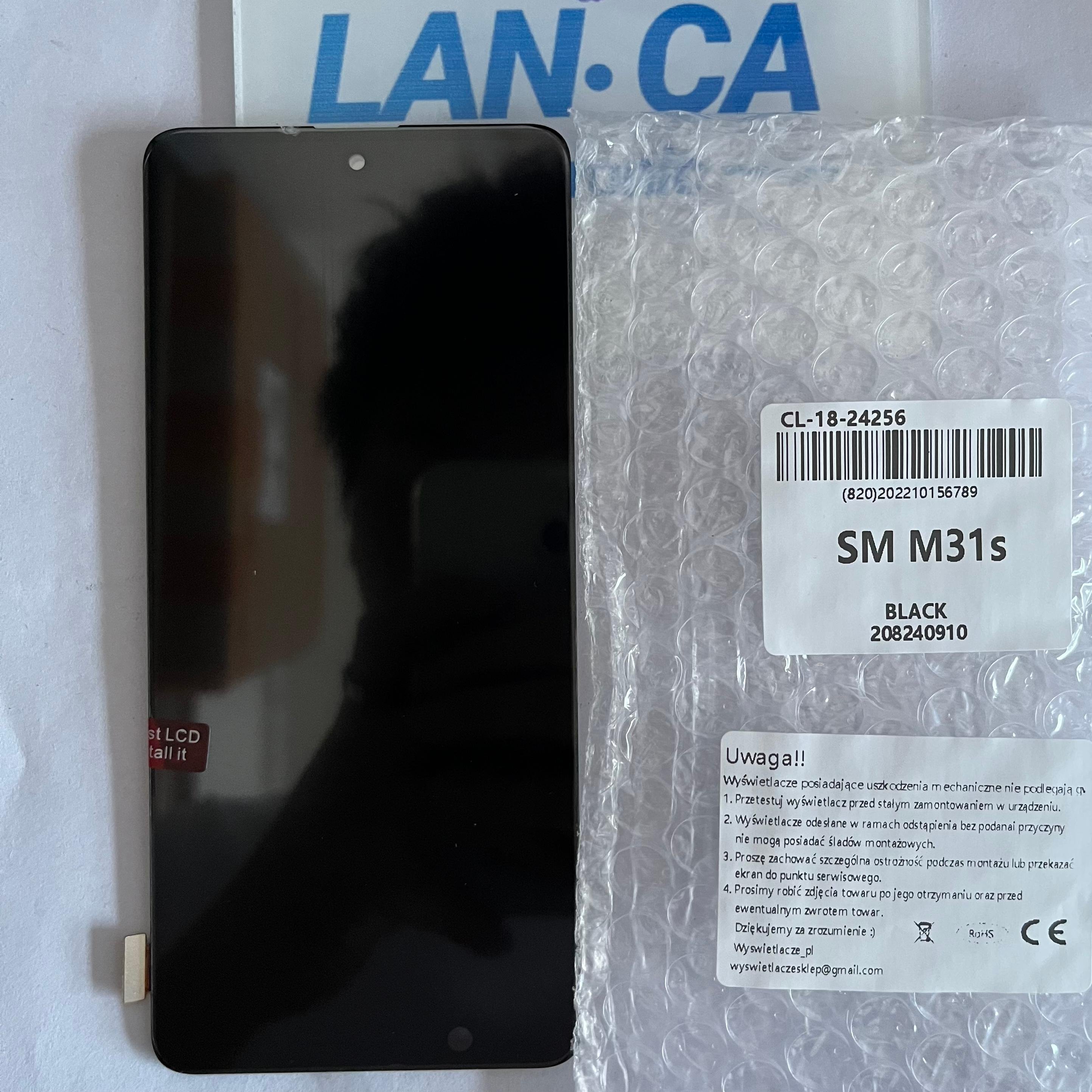 Mobile Phone LCD for galaxy M31s Lcd Display Screen Replacement for samsung m31s Screen
