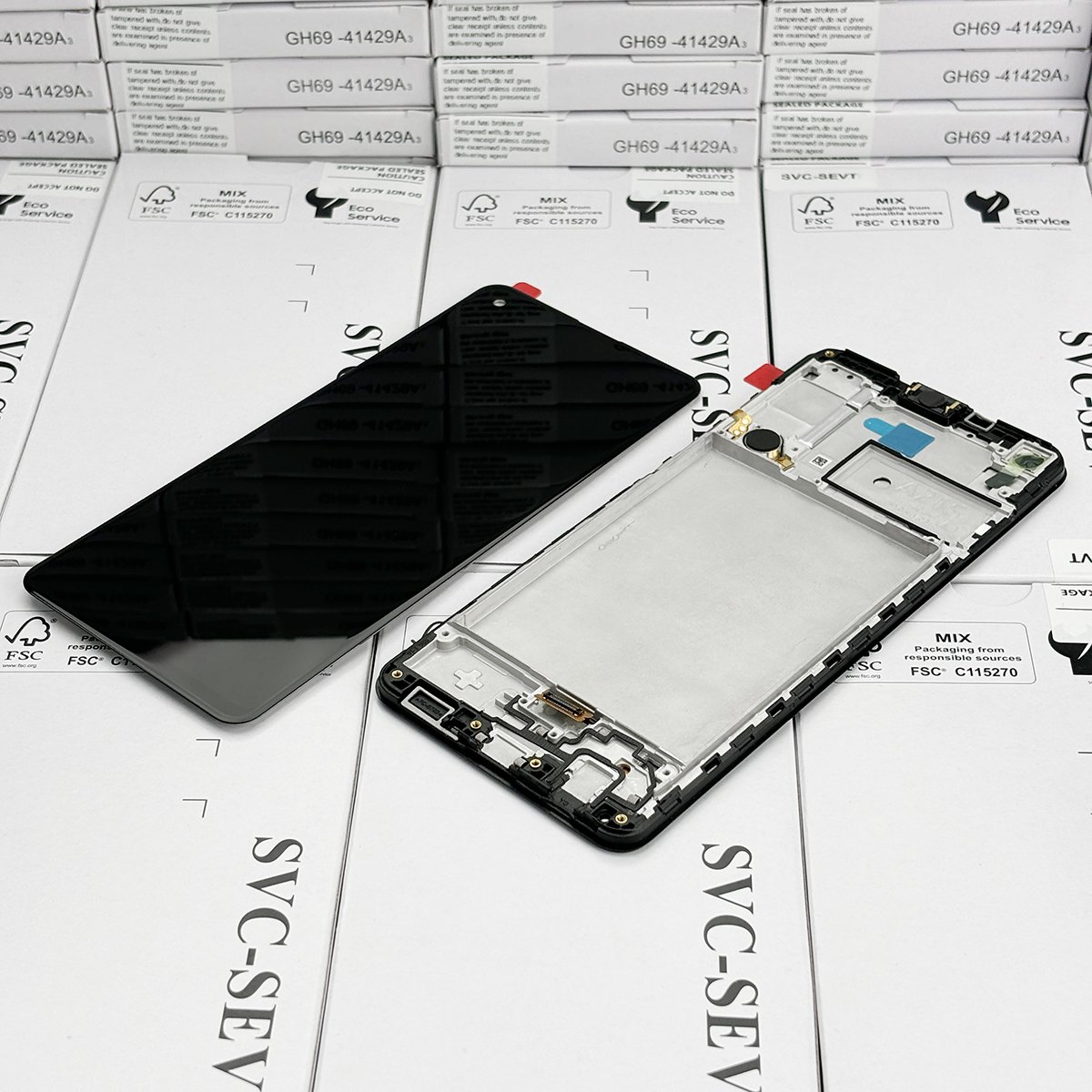Wholesale Brand New for Samsung for Galaxy A21S LCD Screen Display A217 with Frame Mobile Phone LCDs