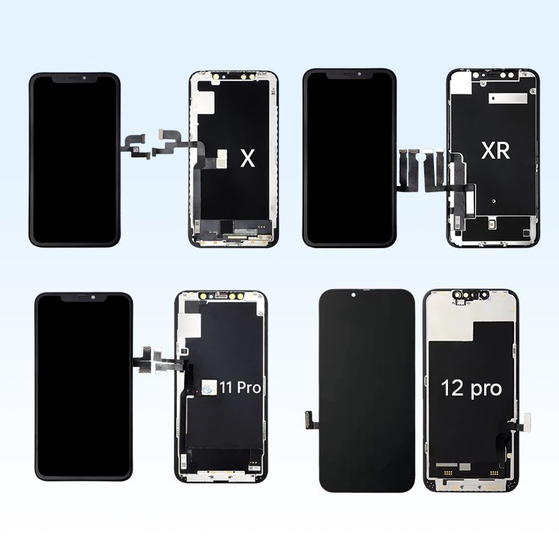 Mobile Lcd Display Screen For Iphone X Xr Xs Xs Max 11 12 13 Pro Max Screen Replacement