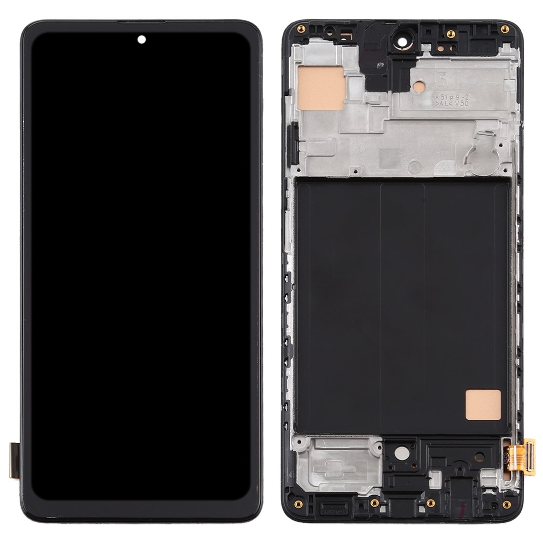 Hot Sale TFT LCD Screen for Samsung Galaxy A51 4G Digitizer Full Assembly with Frame Replacement Lcd Screen for Samsung