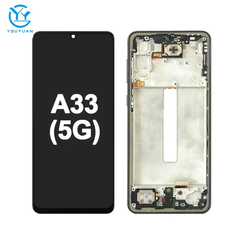 6.4 inch mobile phone lcd for samsung a33 5g phones lcds Display Touch screen