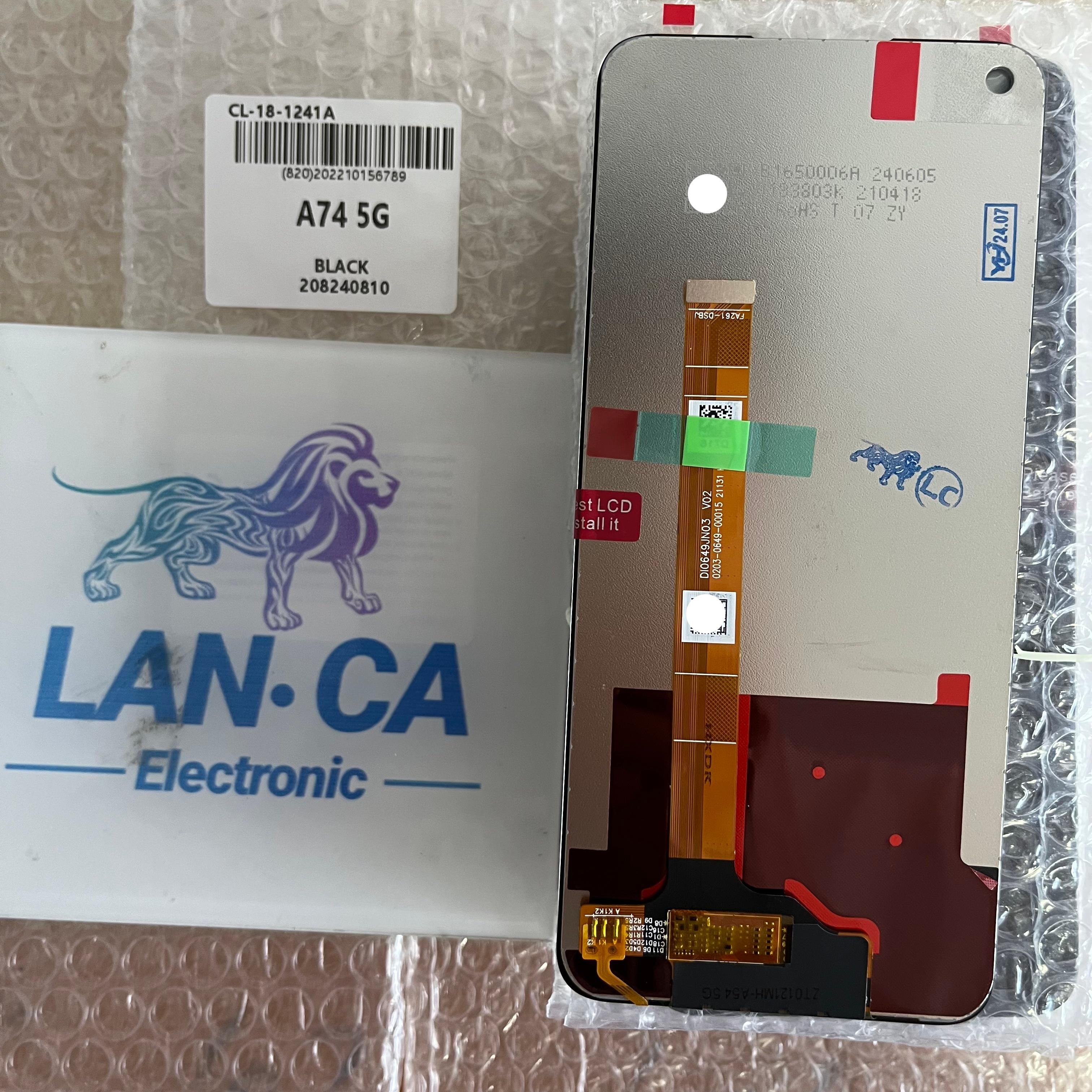 Mobile phone screen replacement for Oppo A74 5G lcd touch screen original mobile phone lcd for oppo a74 5g lcd display