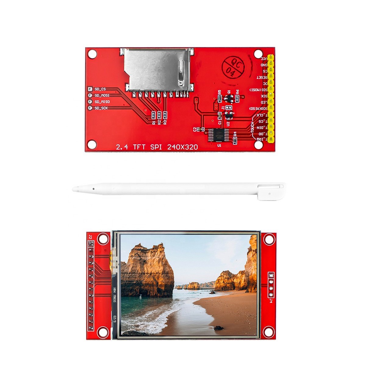 2.4inch 240x320 TFT LCD Display Touch Panel LCD Screen SPI Serial For Arduino/ STM32 /Raspberry Pi