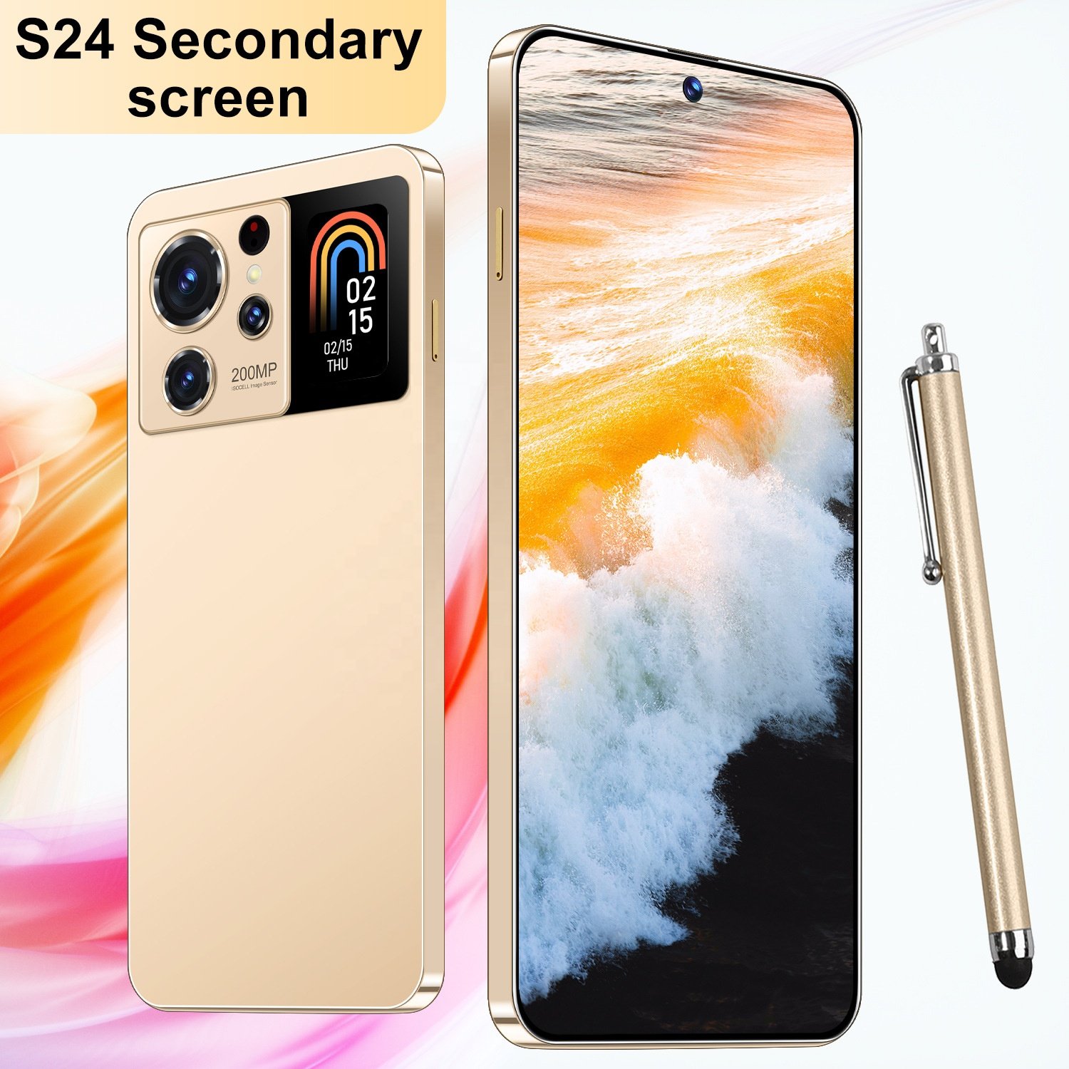 2024 Original S24 Secondary screen phone Smartphone 16+1TB Mobile Phone Cell Gaming Phone 5G smartphone 3G&4G smartphone