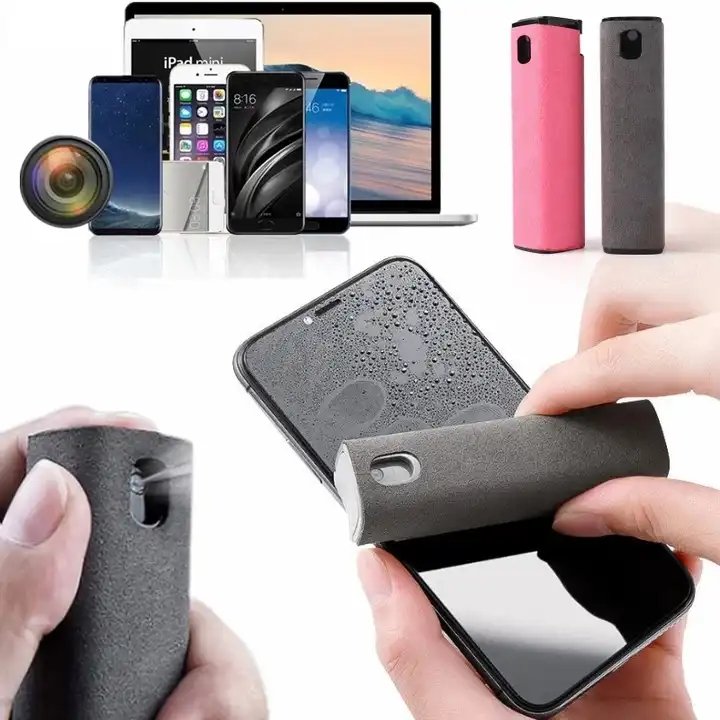 New Arrival Promotional Gifts Set Touch Screen Cleaning Spray Custom Logo Cell Phone Cleaner Kit For Business Advertising